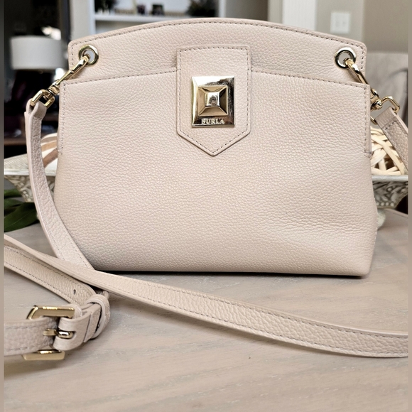 Furla Anna Small Leather Crossbody Bag - Picture 2 of 16